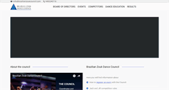 Desktop Screenshot of brazilianzoukcouncil.com